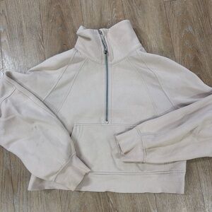 lululemon athletica Cream Turtleneck Sweater